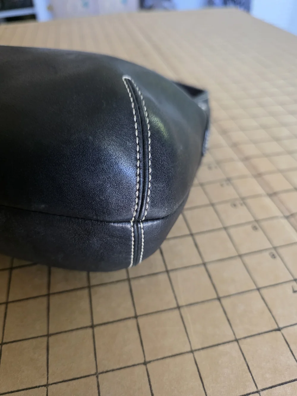 Coach 10739 Black Leather Mini Ergo Hobo Shoulder Bag Y2K - Picture 8 of 16